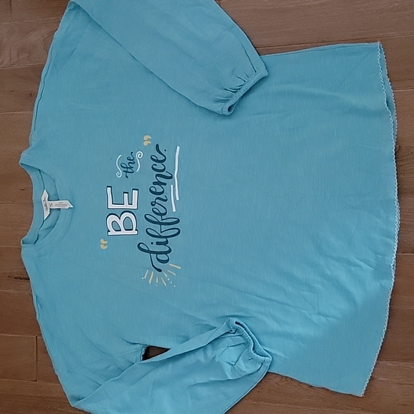 Matilda Jane Be the Difference long sleeve tee shirt top medium - Picture 2 of 10